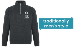 For a donation of $250 receive our comfy Sierra quarter-zip