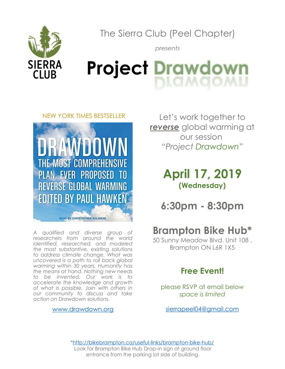 Project Drawdown poster
